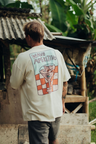 Wave Aperitivo Tee - Super Natural