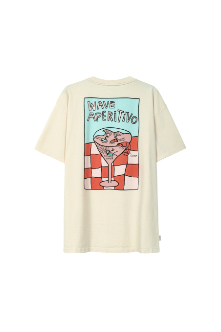 Wave Aperitivo Tee - Super Natural Wave Aperitivo Tee - Super Natural