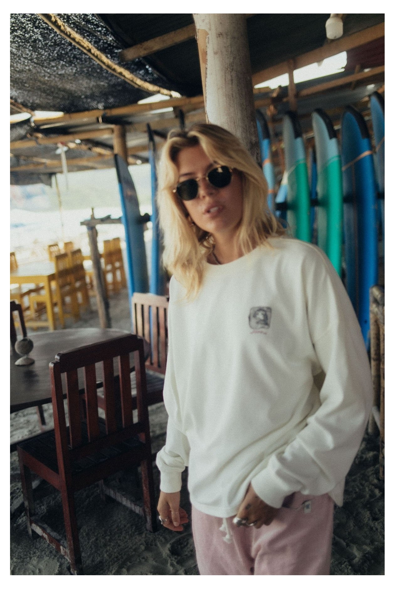 Space Quiver LS - Vintage White | Surf Inc.