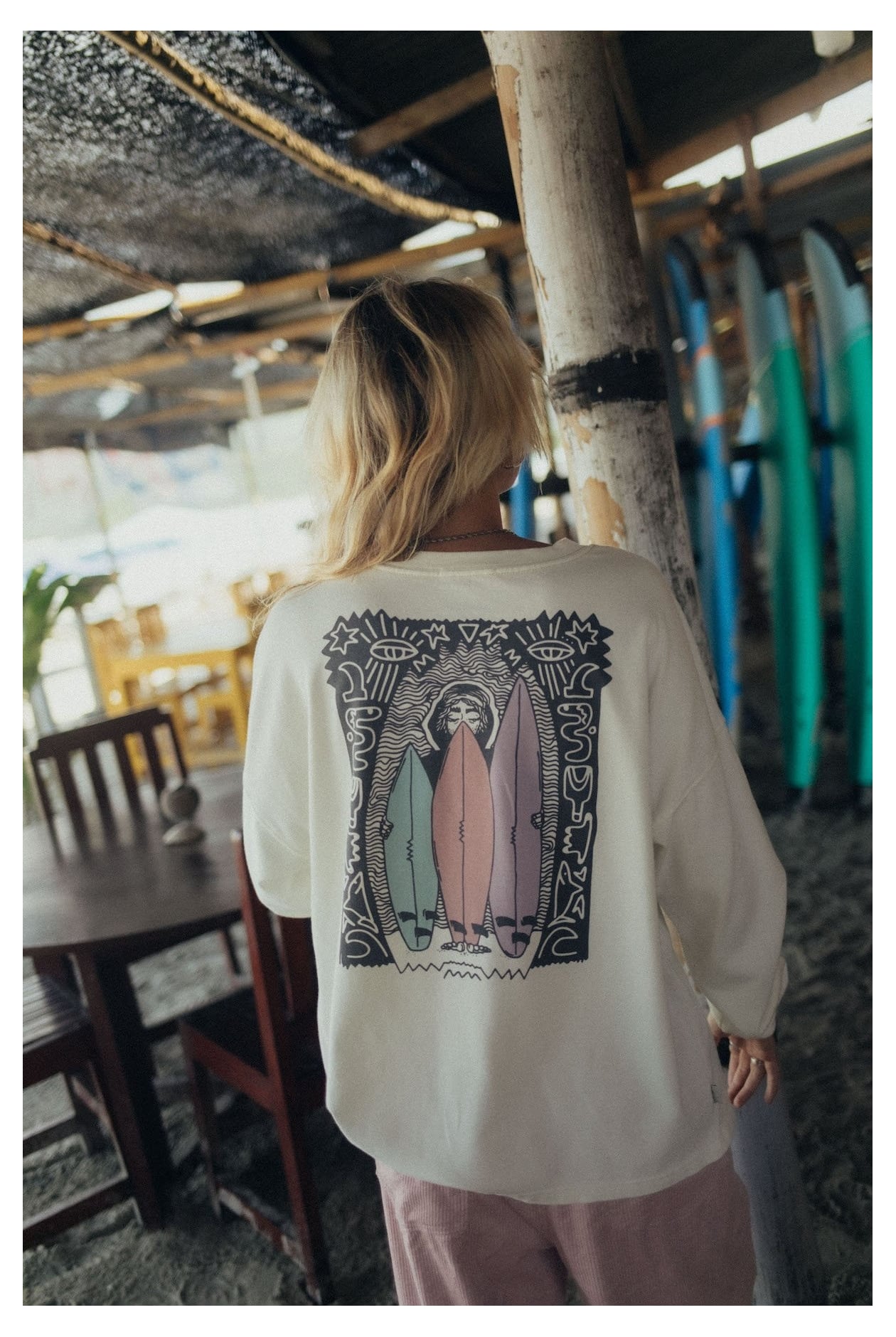 Space Quiver LS - Vintage White | Surf Inc.