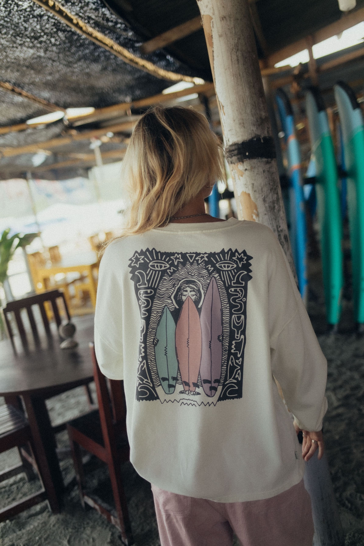 Space Quiver LS - Vintage White