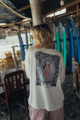 Space Quiver LS - Vintage White