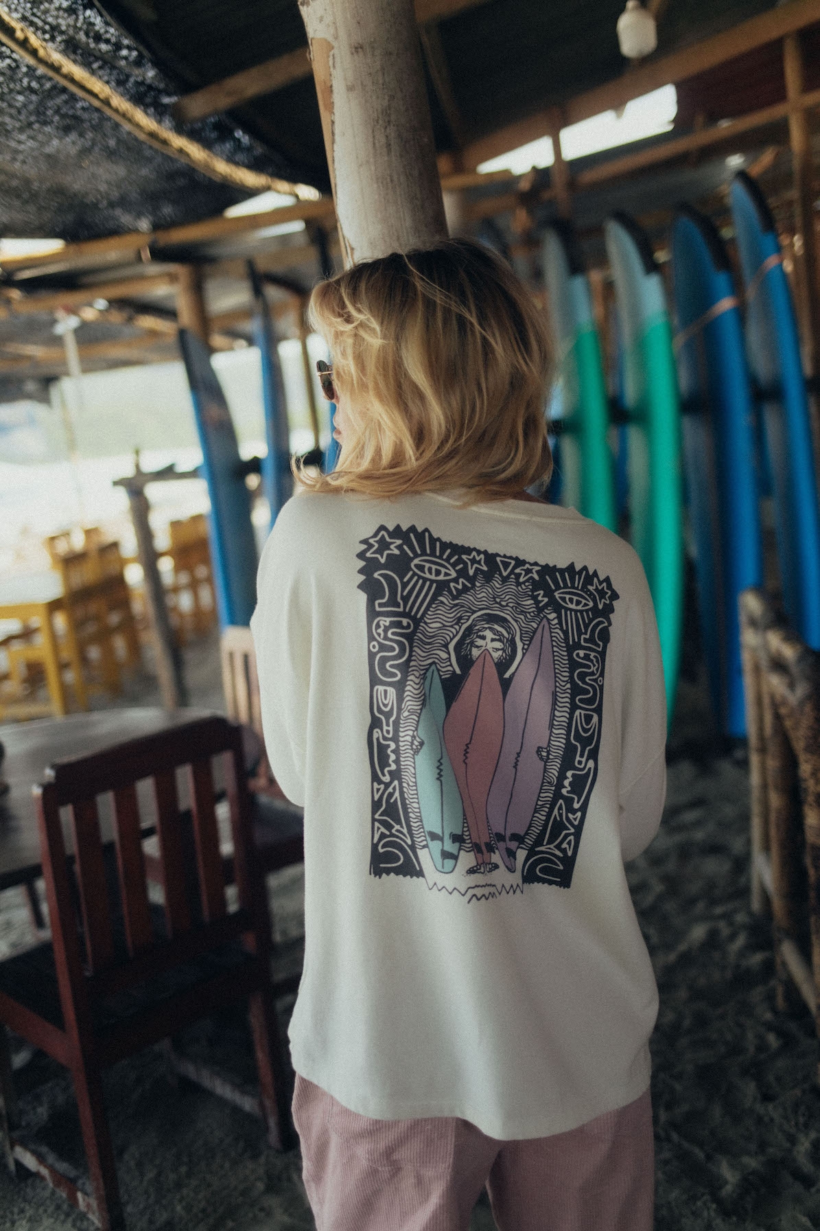 Space Quiver LS - Vintage White