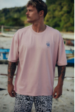 Wave Tiger Tee - Pink Kush Wave Tiger Tee - Pink Kush
