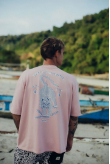 Wave Tiger Tee - Pink Kush Wave Tiger Tee - Pink Kush