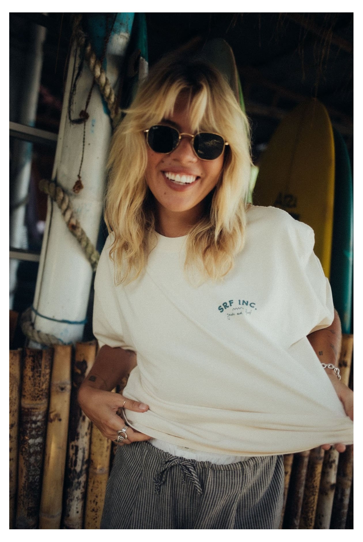 Joints & Surf Tee - Super Natural Joints & Surf Tee - Super Natural