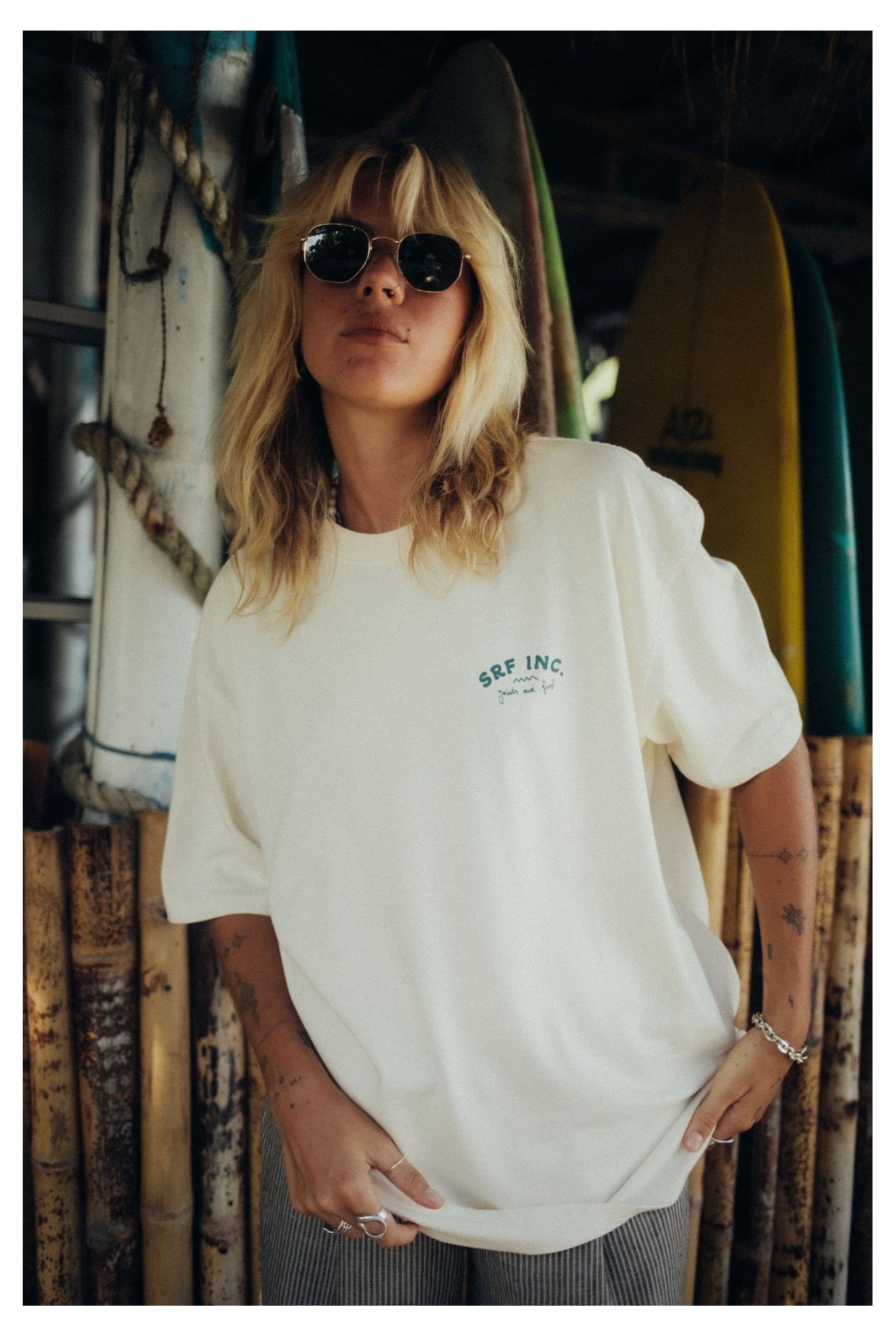 Joints & Surf Tee - Super Natural Joints & Surf Tee - Super Natural