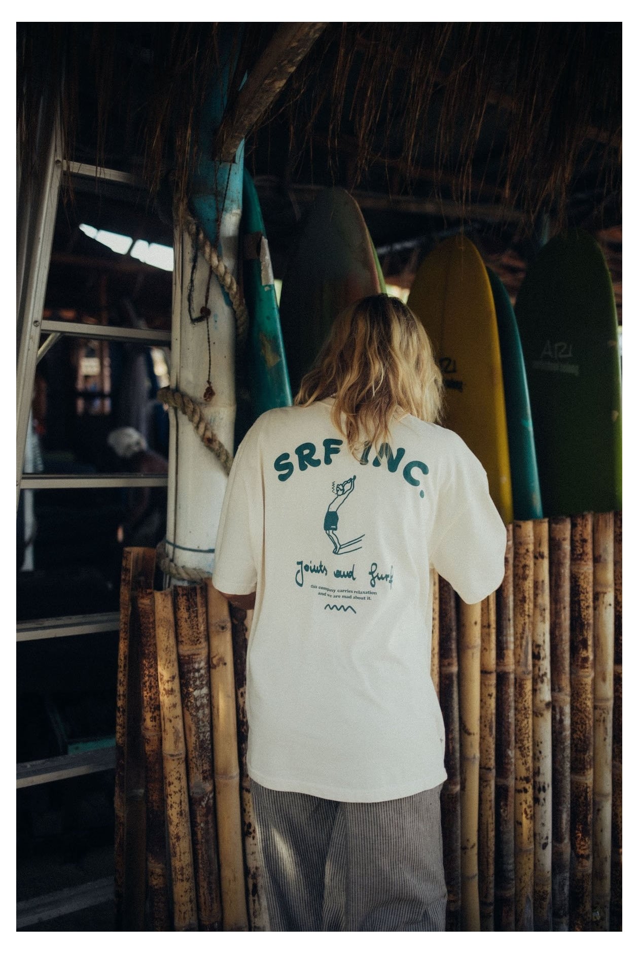 Joints & Surf Tee - Super Natural Joints & Surf Tee - Super Natural