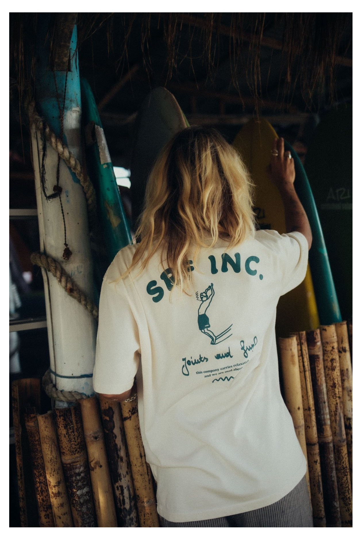 Joints & Surf Tee - Super Natural Joints & Surf Tee - Super Natural