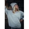 Beach Bum Sweater - Light Grey