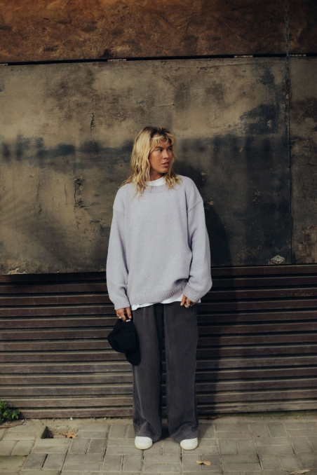 Beach Bum Sweater - Lavander Beach Bum Sweater - Lavander