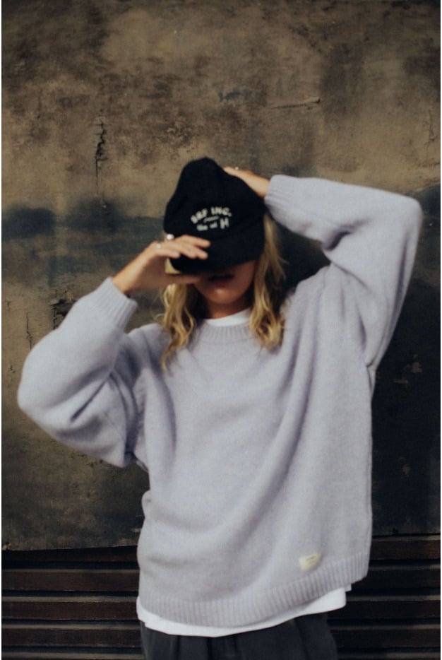 Beach Bum Sweater - Lavander Beach Bum Sweater - Lavander