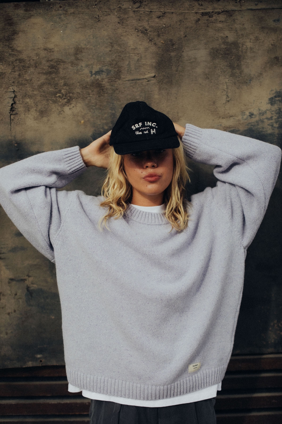 Beach Bum Sweater - Lavander