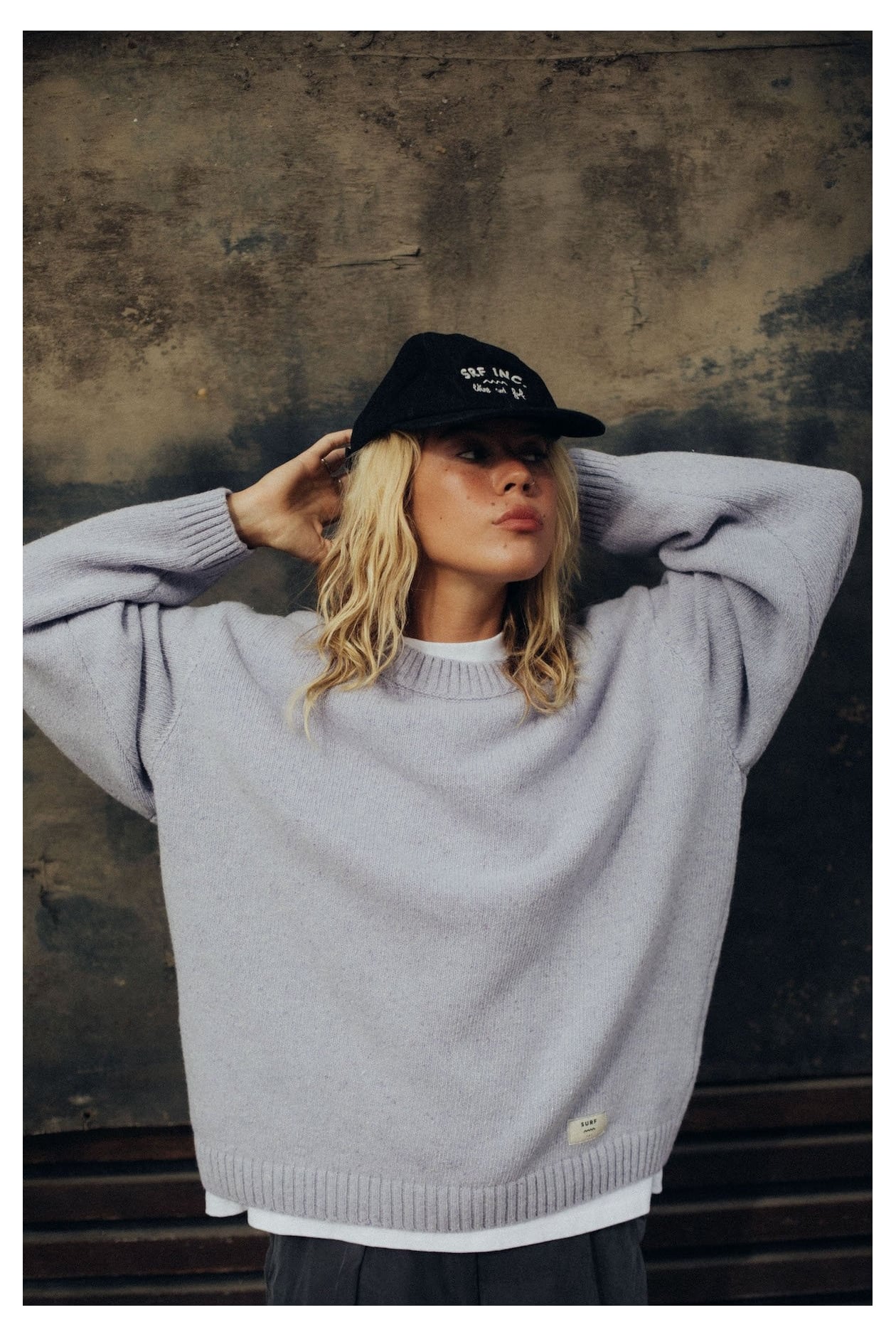 Beach Bum Sweater - Lavander Beach Bum Sweater - Lavander