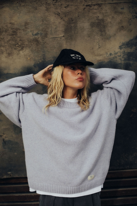 Beach Bum Sweater - Lavander Beach Bum Sweater - Lavander