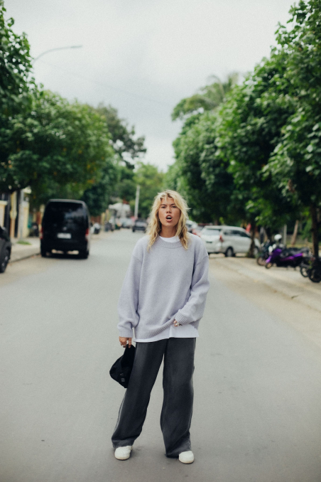 Beach Bum Sweater - Lavander Beach Bum Sweater - Lavander