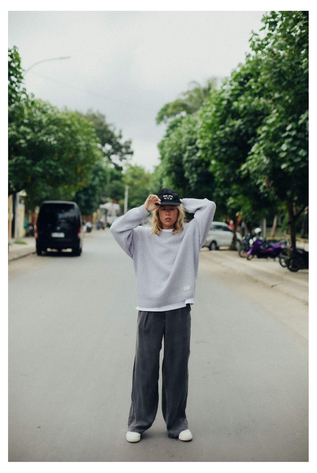 Beach Bum Sweater - Lavander Beach Bum Sweater - Lavander