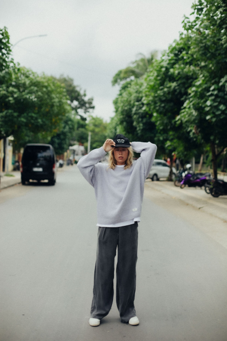 Beach Bum Sweater - Lavander Beach Bum Sweater - Lavander