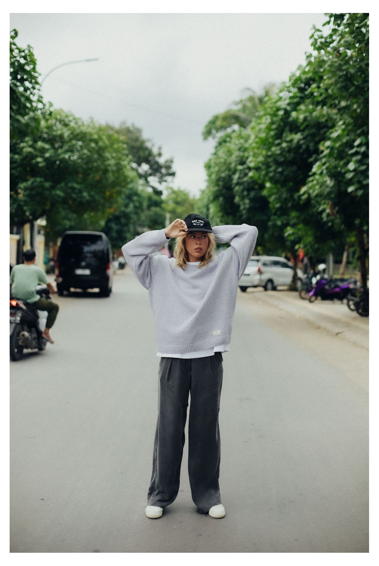 Beach Bum Sweater - Lavander Beach Bum Sweater - Lavander