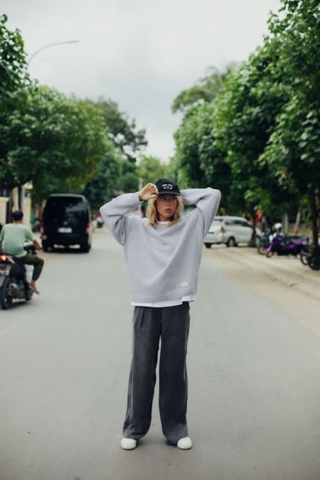Beach Bum Sweater - Lavander Beach Bum Sweater - Lavander