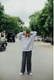 Beach Bum Sweater - Lavander Beach Bum Sweater - Lavander
