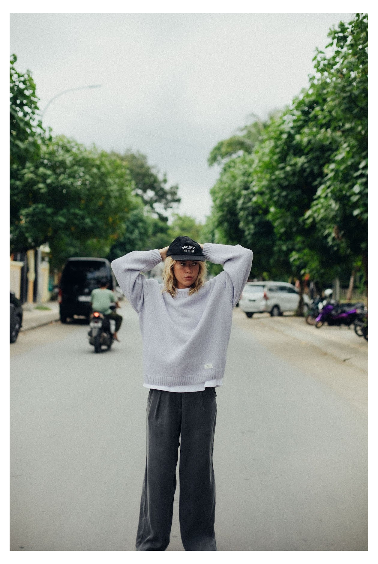 Beach Bum Sweater - Lavander Beach Bum Sweater - Lavander