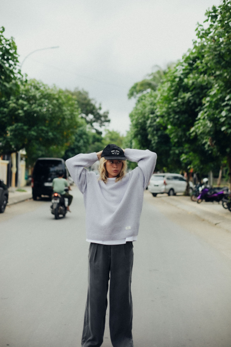 Beach Bum Sweater - Lavander Beach Bum Sweater - Lavander