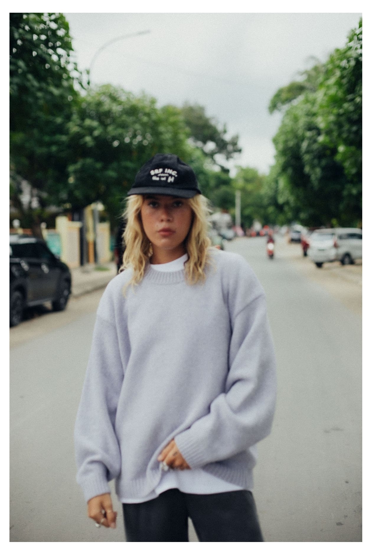 Beach Bum Sweater - Lavander Beach Bum Sweater - Lavander