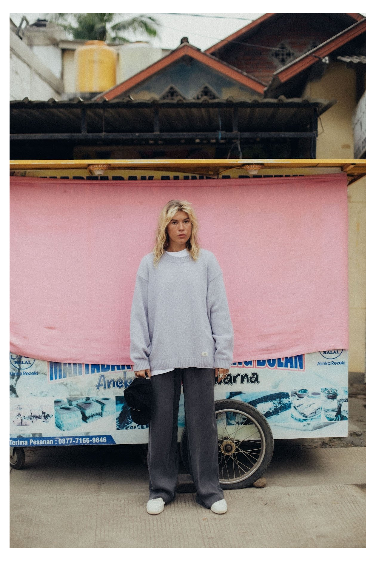 Beach Bum Sweater - Lavander Beach Bum Sweater - Lavander