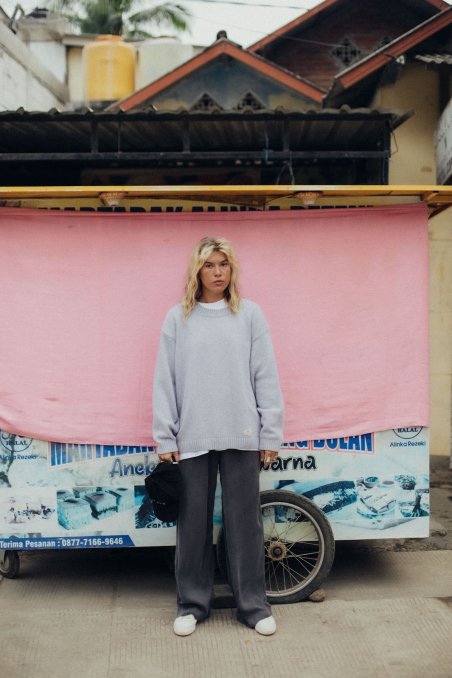 Beach Bum Sweater - Lavander Beach Bum Sweater - Lavander