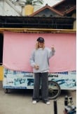 Beach Bum Sweater - Lavander Beach Bum Sweater - Lavander