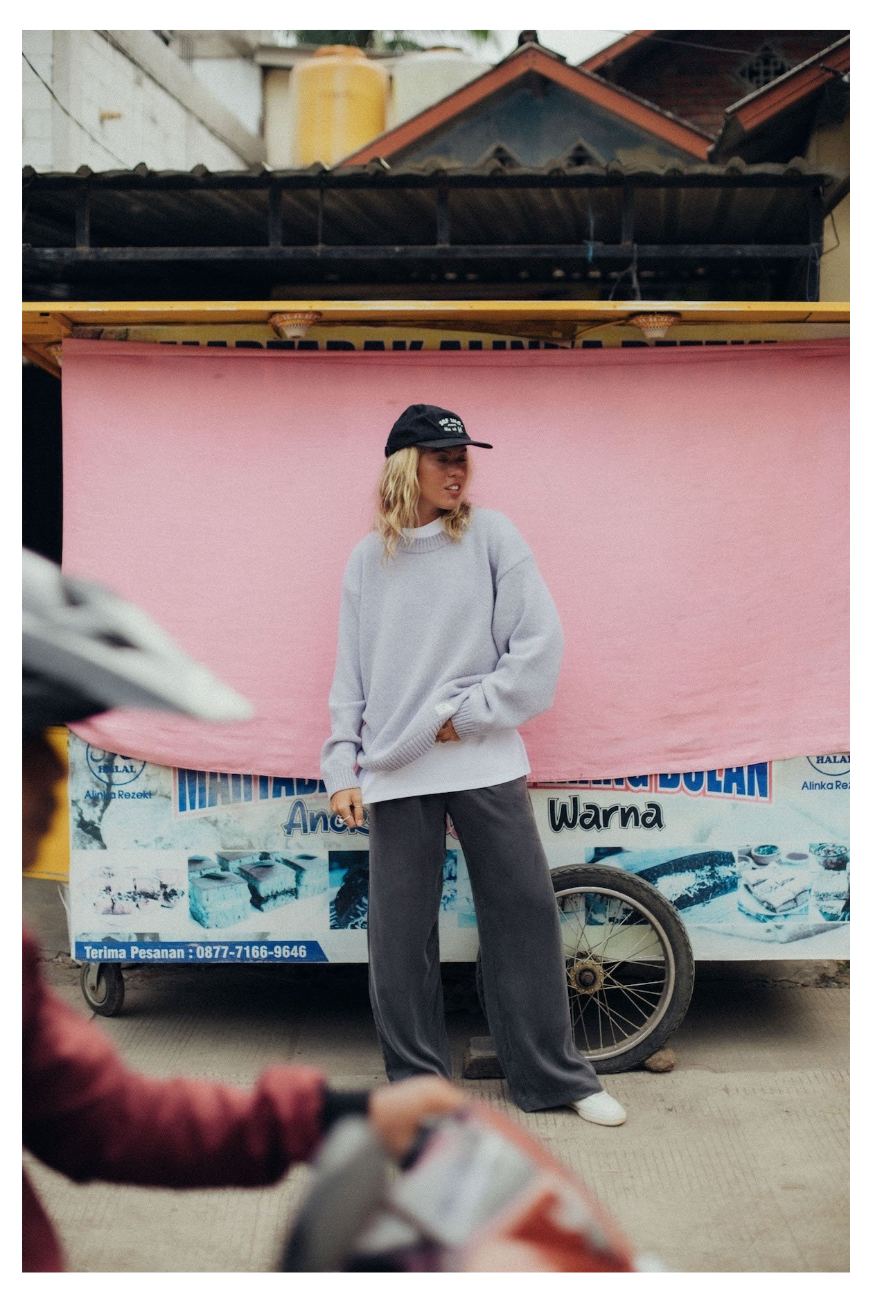 Beach Bum Sweater - Lavander Beach Bum Sweater - Lavander