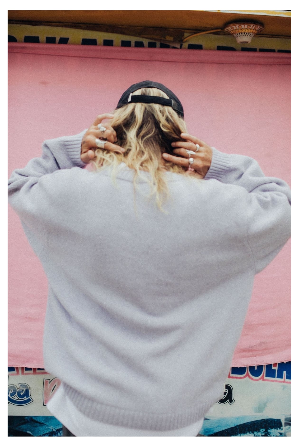 Beach Bum Sweater - Lavander Beach Bum Sweater - Lavander