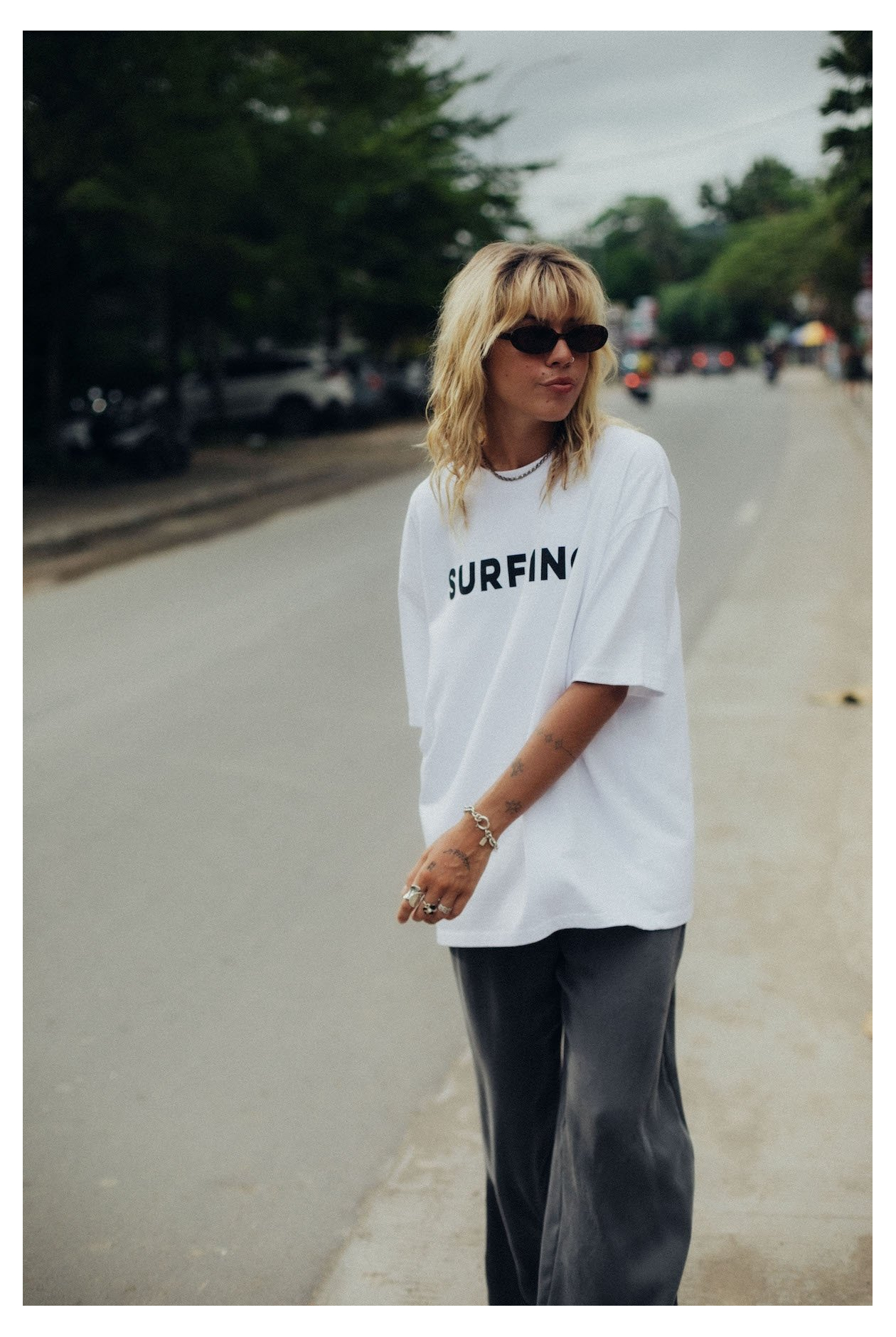 Logo Tee - Paper White | Surf Inc.