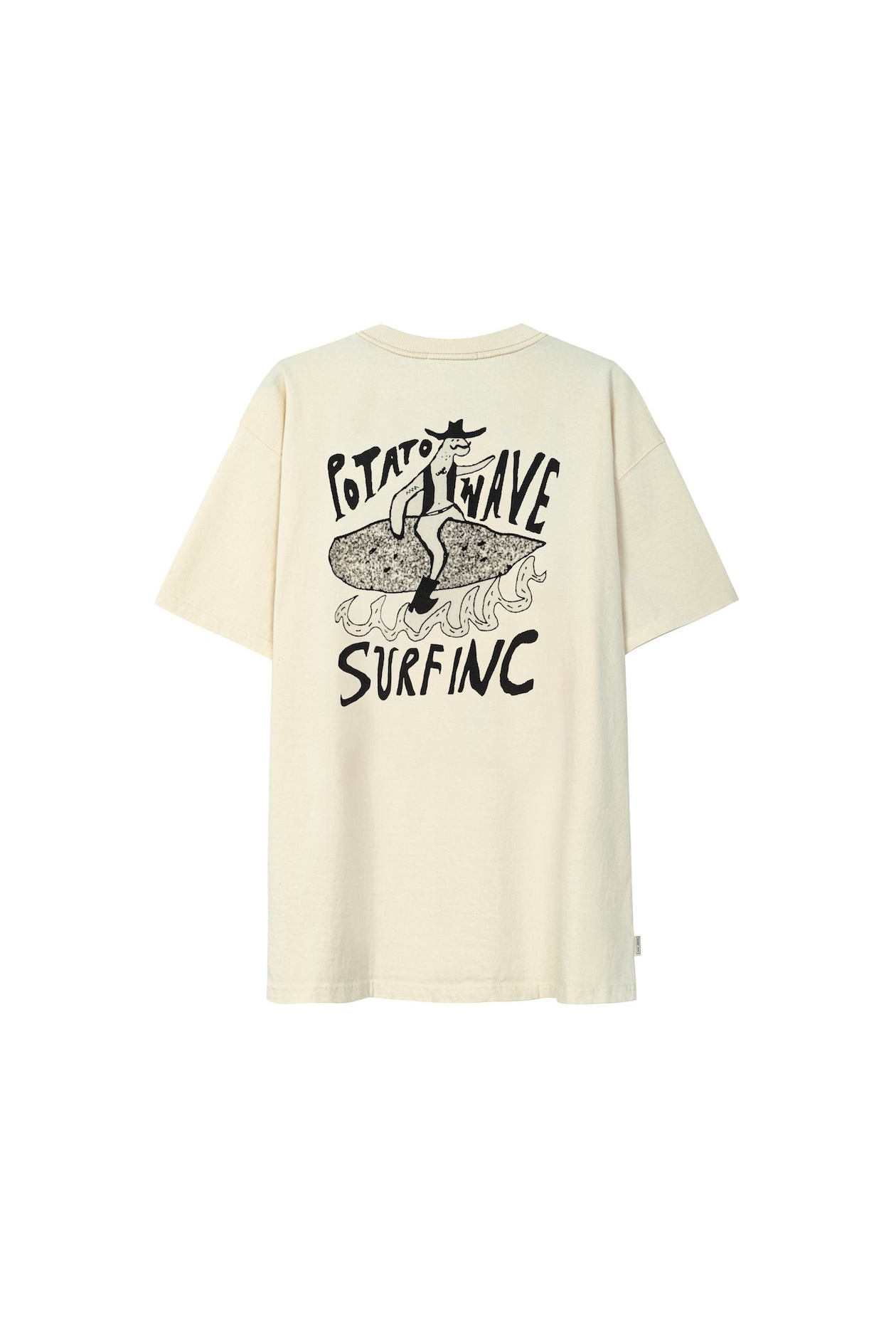 Potato Wave Tee - Super Natural Potato Wave Tee - Super Natural