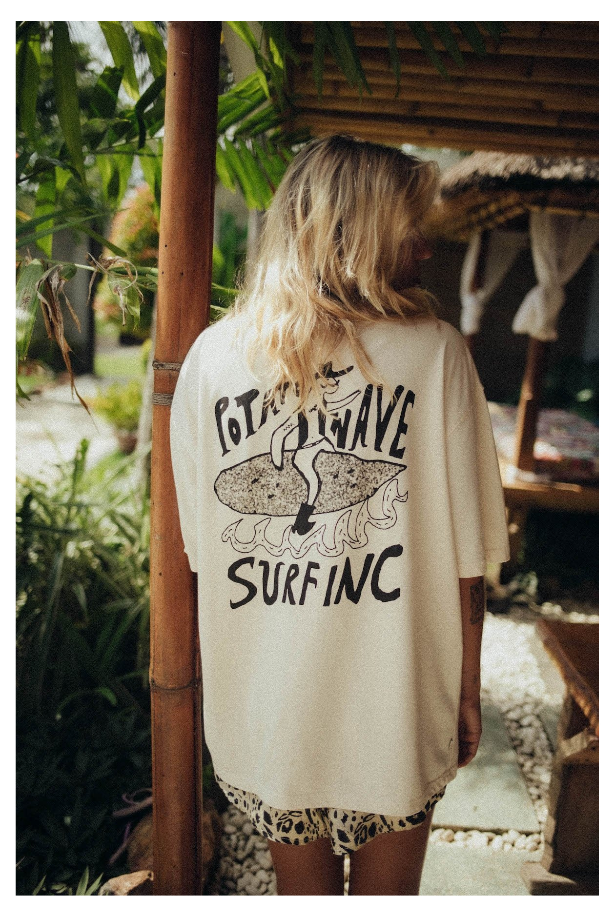 Potato Wave Tee - Super Natural Potato Wave Tee - Super Natural