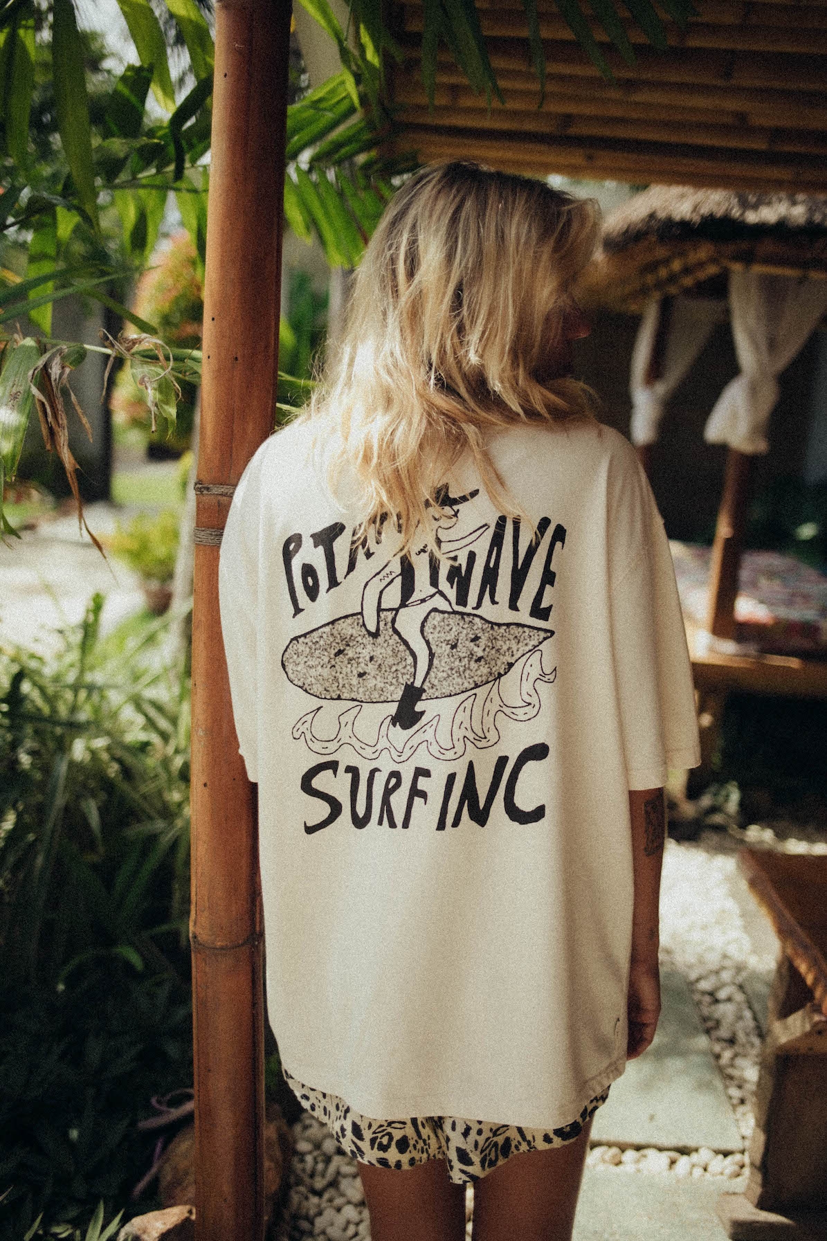 Potato Wave Tee - Super Natural Potato Wave Tee - Super Natural