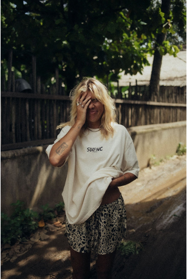 Potato Wave Tee - Super Natural Potato Wave Tee - Super Natural