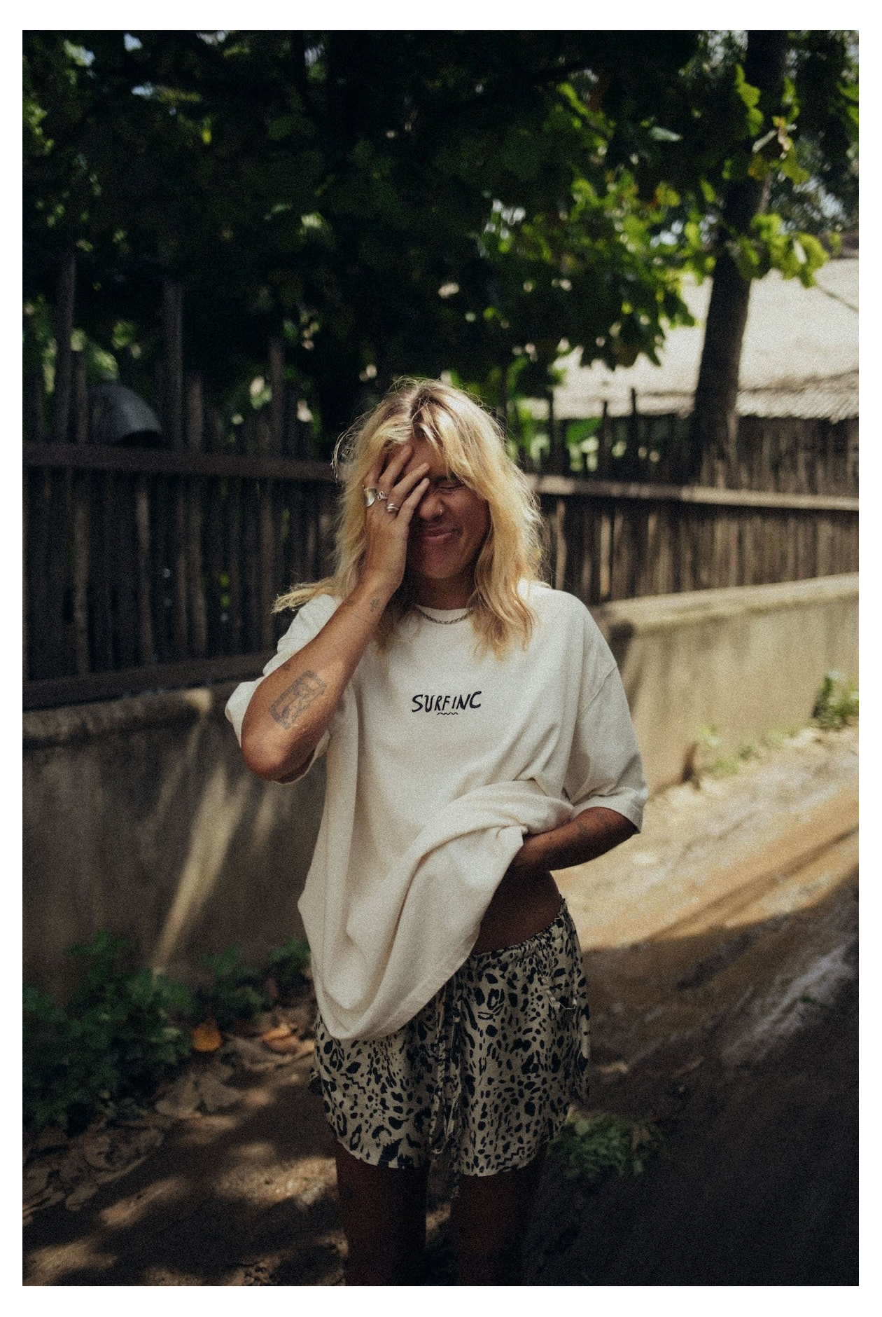 Potato Wave Tee - Super Natural Potato Wave Tee - Super Natural