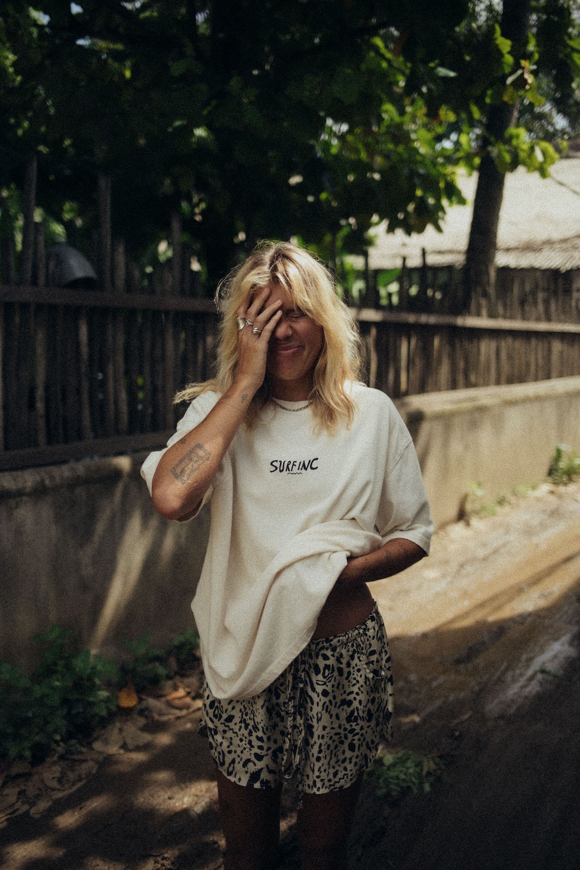 Potato Wave Tee - Super Natural Potato Wave Tee - Super Natural