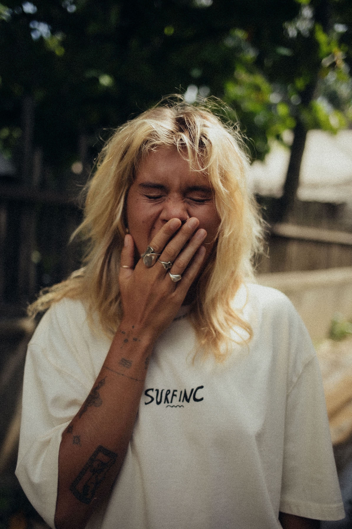 Potato Wave Tee - Super Natural Potato Wave Tee - Super Natural