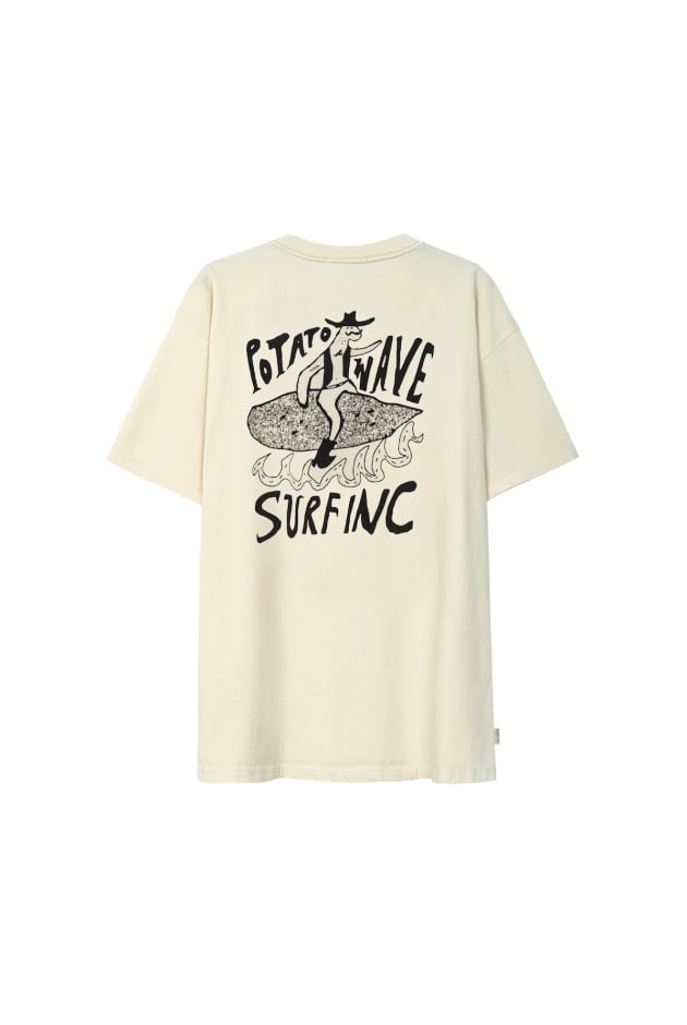 Potato Wave Tee - Super Natural Potato Wave Tee - Super Natural