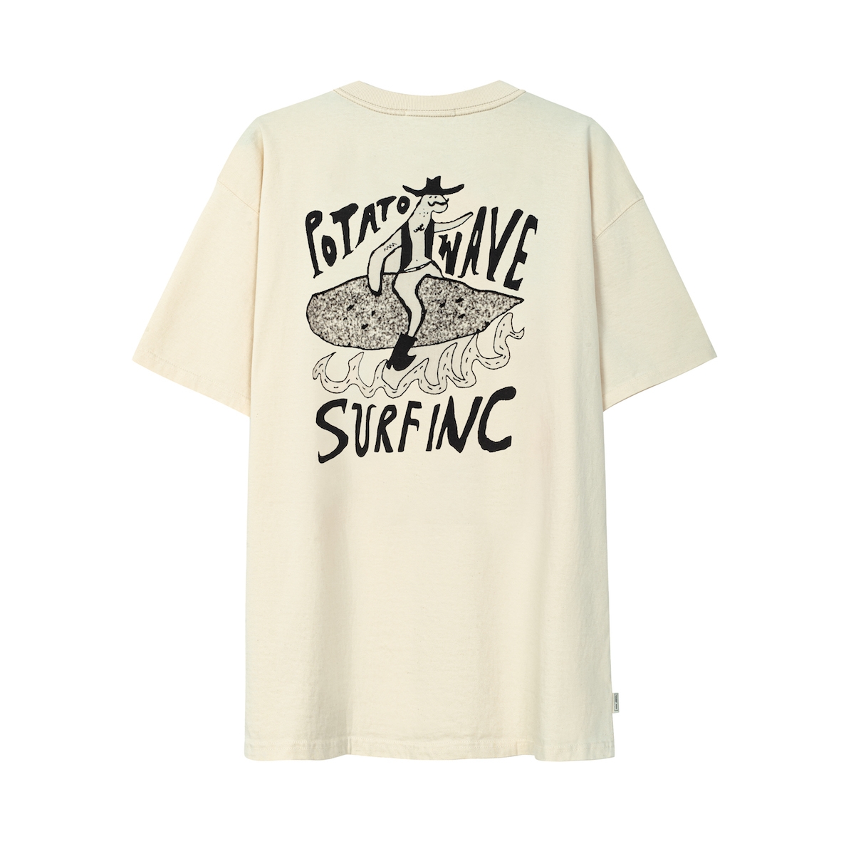 Potato Wave Tee - Super Natural Potato Wave Tee - Super Natural
