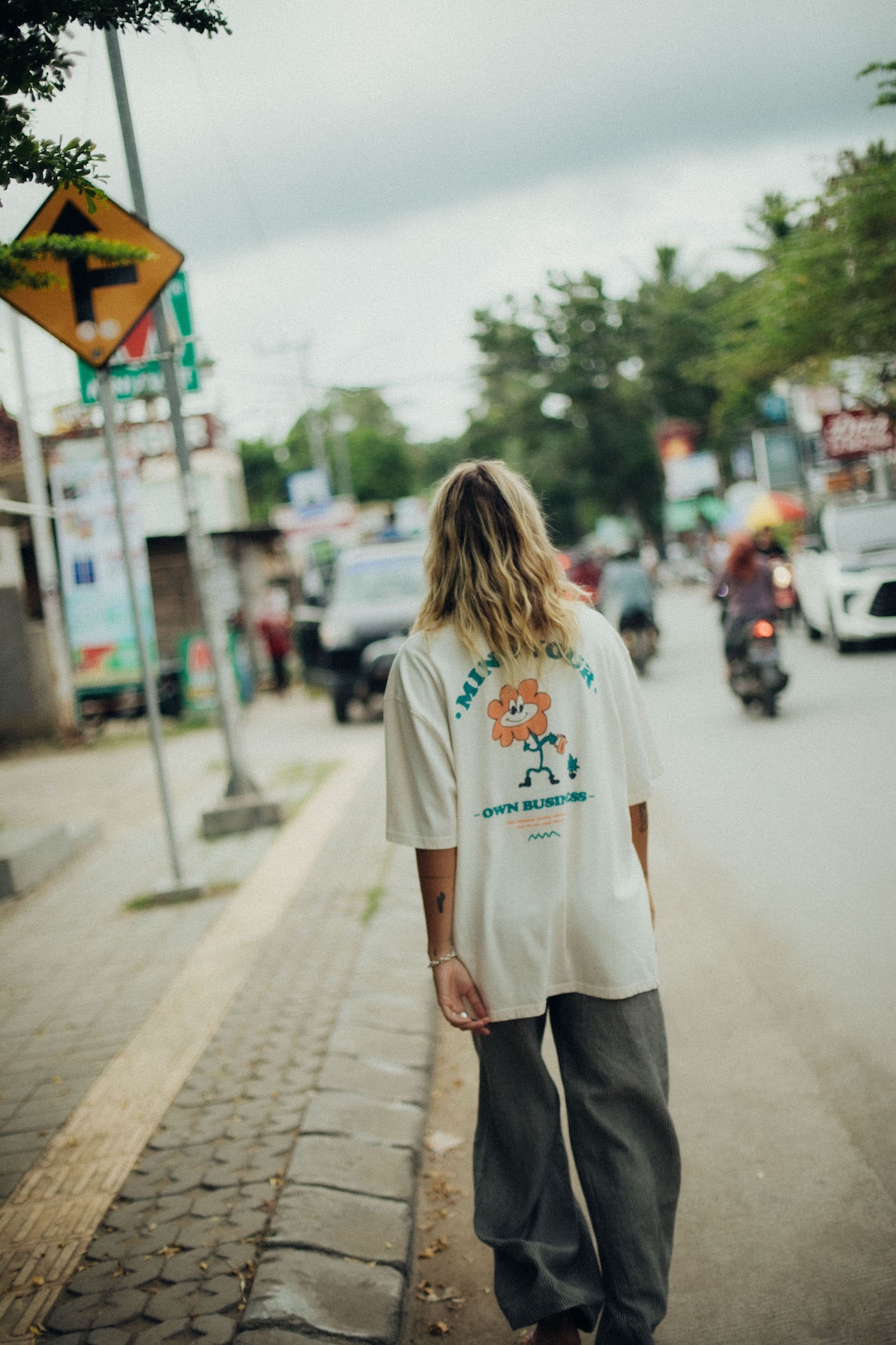 Own Business Tee - Super Natural