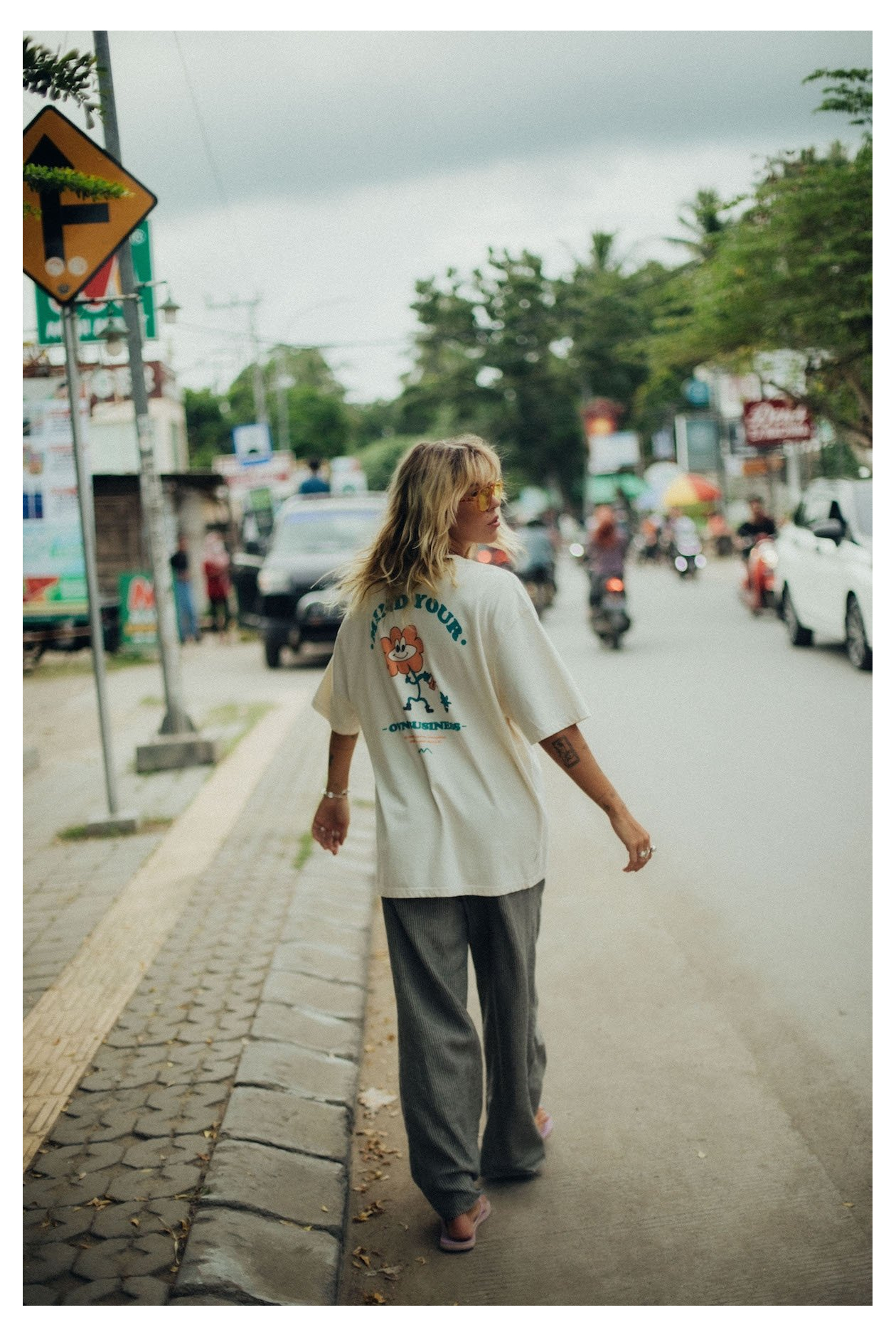 Own Business Tee - Super Natural