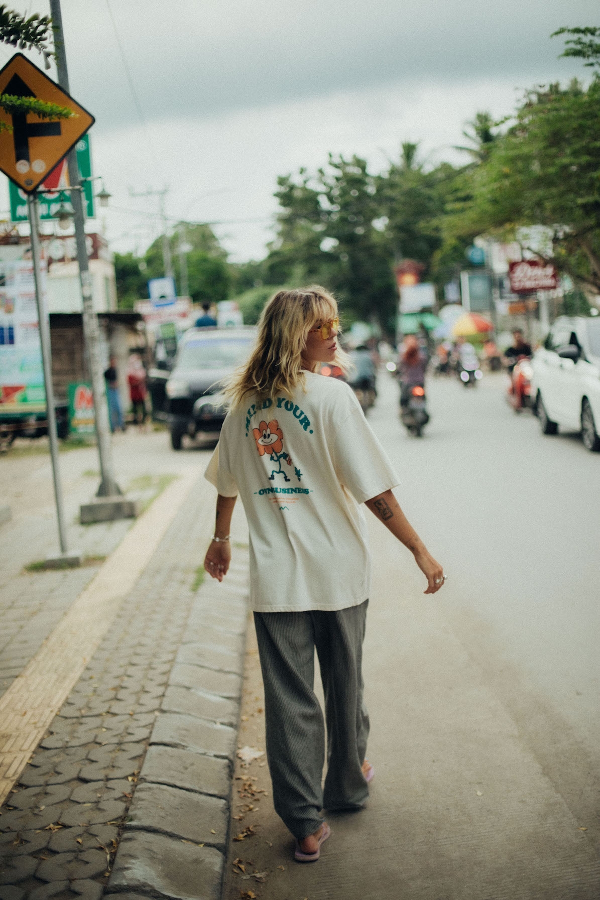 Own Business Tee - Super Natural