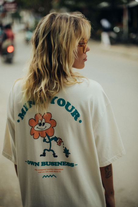 Own Business Tee - Super Natural Own Business Tee - Super Natural