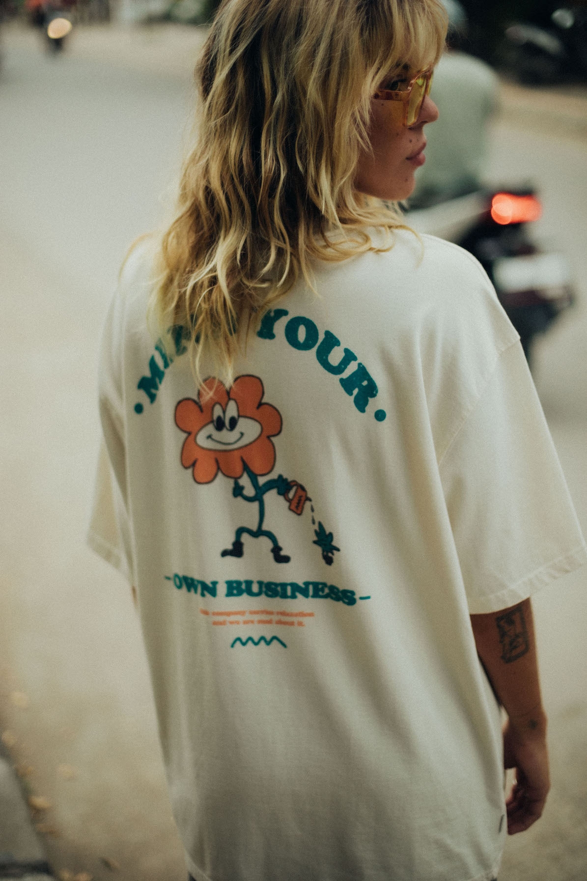 Own Business Tee - Super Natural