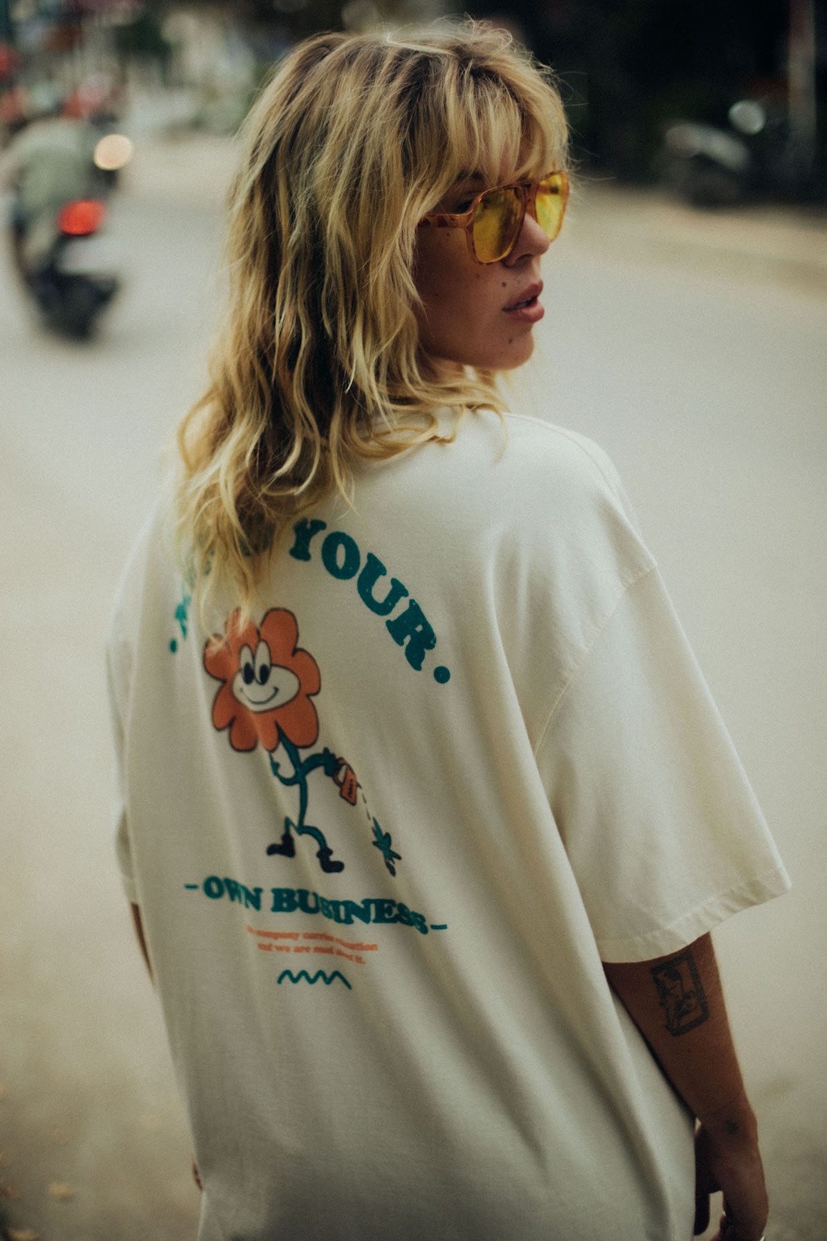 Own Business Tee - Super Natural