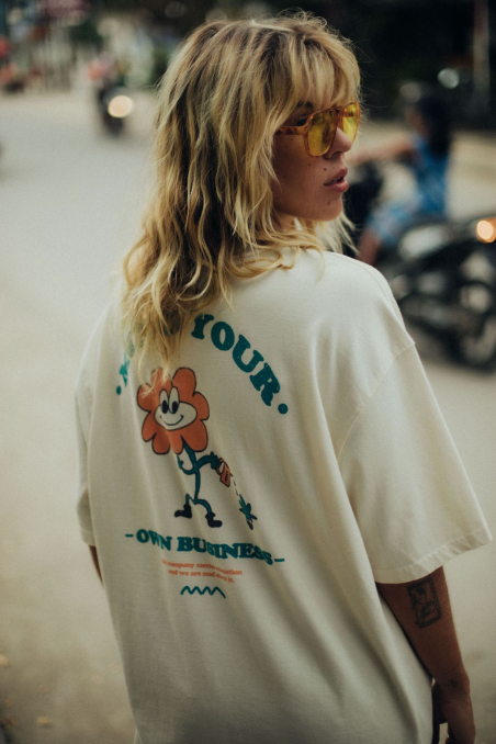 Own Business Tee - Super Natural Own Business Tee - Super Natural